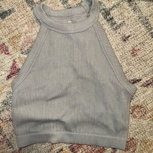 gray aerie cropped tank